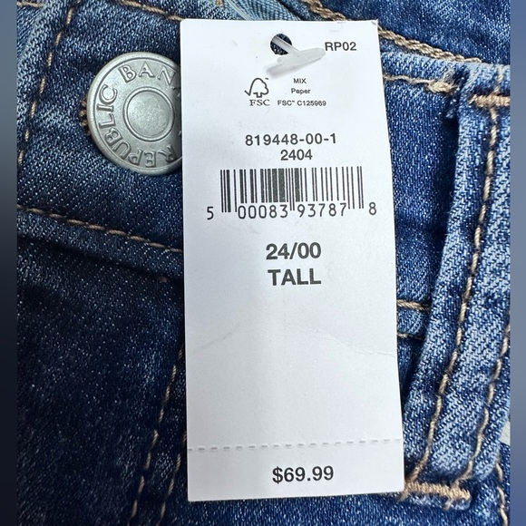 BANANA REPUBLIC Super Stretch‎ Leggings, Size TALL 24/00 - Picture 13 of 13